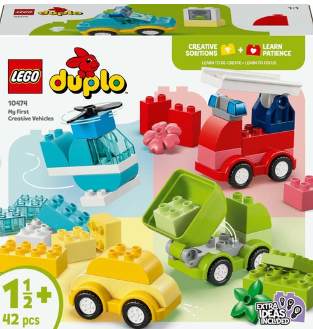 LEGO Duplo My First Creative Vehicles Construction Set 10474 - Image 2