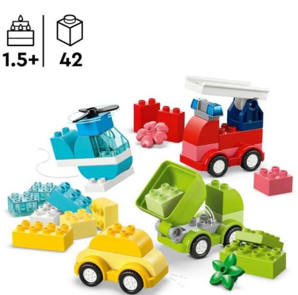 LEGO Duplo My First Creative Vehicles Construction Set 10474